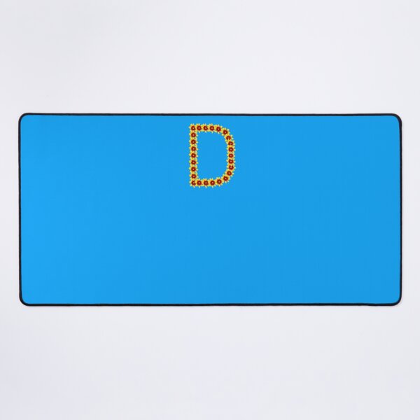 Item preview, Flower Letter D designed and sold by mlogic.