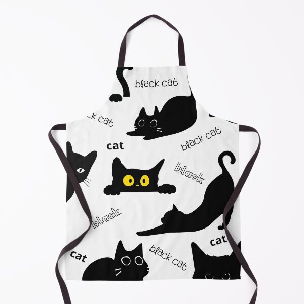 Item preview, happy black cats in various cute guises. designed and sold by esao.