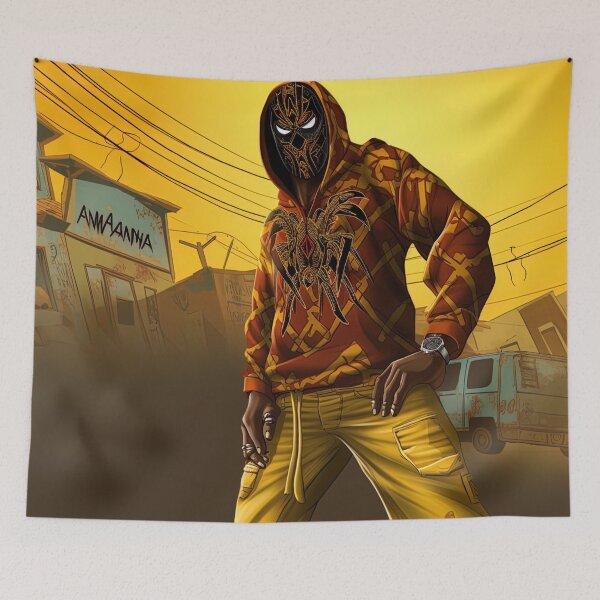 Item preview, Anansi | Hip Hop style designed and sold by ComicsFactory.