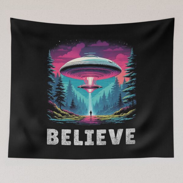 Item preview, UFO - Aliens - UAP - Extraterrestrials - Believe designed and sold by brindled.