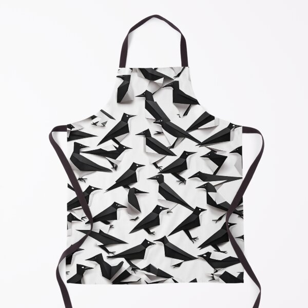 Item preview, Origami Art - Magical Murmuration: A Gathering of Many Magpies designed and sold by ArtfulFolds.