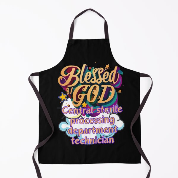 Item preview, BLESSED BY GOD CENTRAL STERILE PROCESSING DEPARTMENT TECHNICIAN designed and sold by carlos crane.