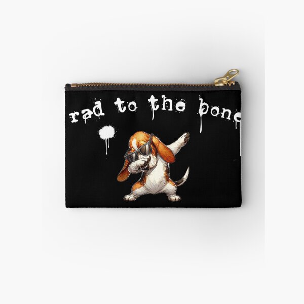 Item preview, rad to the bone (white text} designed and sold by Doug's Landing.