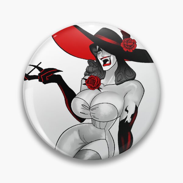 Item preview, Lady Dimitrescu Pinup designed and sold by CarboTattoos.