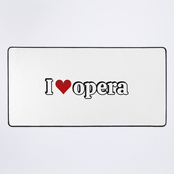 Item preview, I love opera designed and sold by Inspirationmotivation.