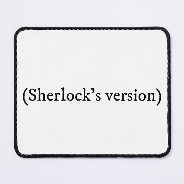 Item preview, sherlock version designed and sold by BohemianLetters.