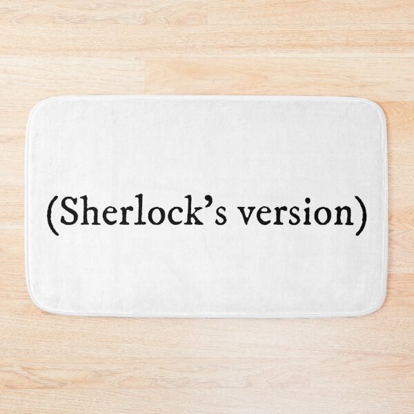Item preview, sherlock version designed and sold by BohemianLetters.
