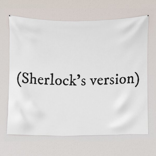 Item preview, sherlock version designed and sold by BohemianLetters.