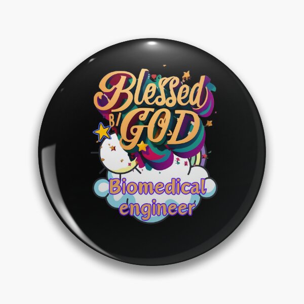 Item preview, BLESSED BY GOD BIOMEDICAL ENGINEER designed and sold by carlos crane.