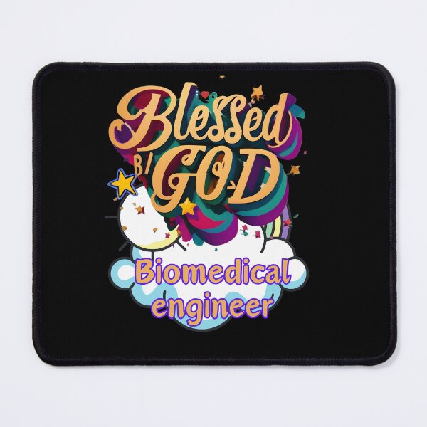 Item preview, BLESSED BY GOD BIOMEDICAL ENGINEER designed and sold by carlos crane.