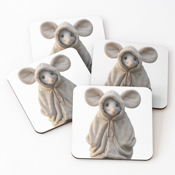 Item preview, Mouse in Blanket Hoodie designed and sold by RetroFutureee.
