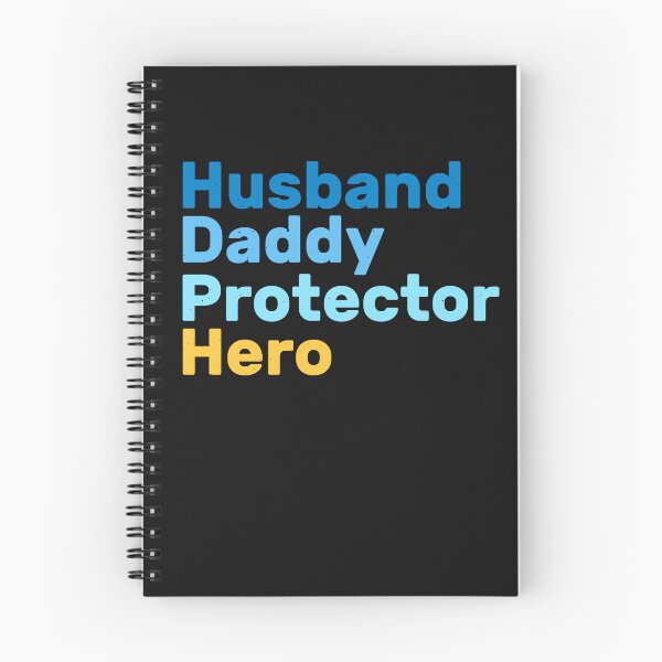 Item preview, Husband Daddy Protector Hero designed and sold by designstoriesMK.