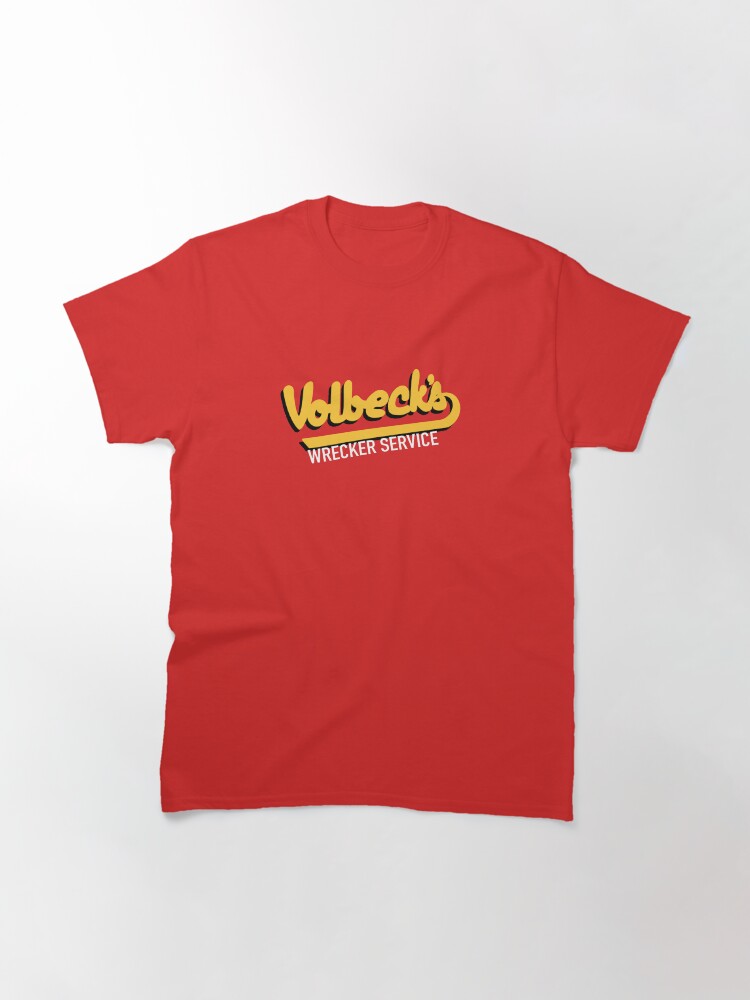 Thumbnail 3 of 7, Classic T-Shirt, Volbeck's Wrecker Service designed and sold by 18minutes.