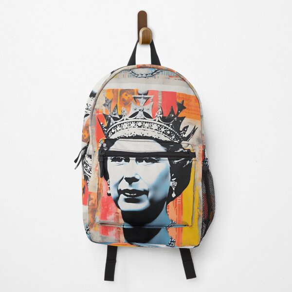 Item preview, Regal Fusion- A Contemporary Ode to Queen Elizabeth II Generative AI designed and sold by OlfactoART Studio.