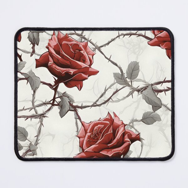 Item preview, Barbed Wire Roses designed and sold by Pixel-Lair.
