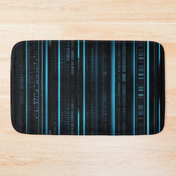 Item preview, Blue Barcode Art Pattern designed and sold by Simplybe1.