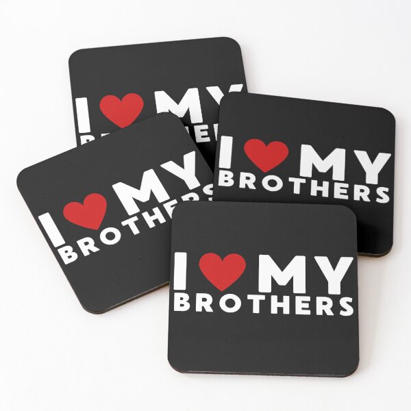 Item preview, I Love My Brothers designed and sold by COOL CAP.