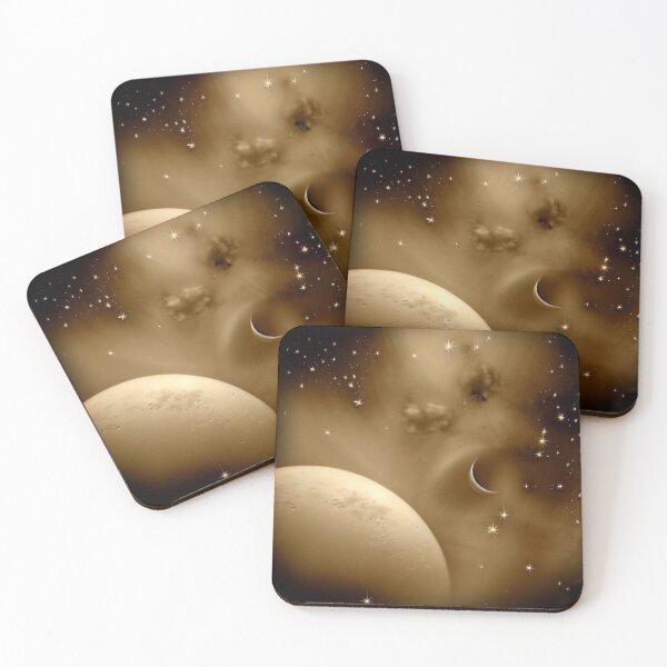 Item preview, Cosmos, Moon and stars designed and sold by Cr320.