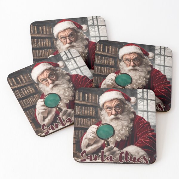Item preview, Santa Clues - Droll Christmas apparel and more designed and sold by DondaWood.