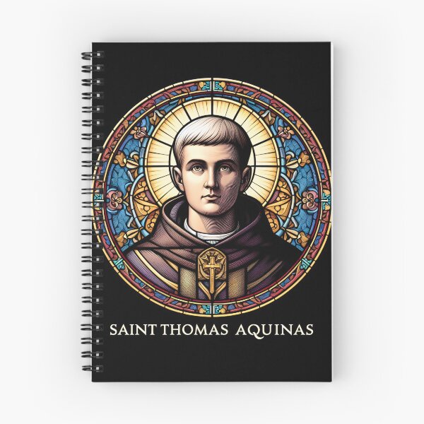 Item preview, Saint Thomas Aquinas Patron Saint of Students and Schools designed and sold by ClassicRetroism.