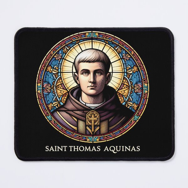 Item preview, Saint Thomas Aquinas Patron Saint of Students and Schools designed and sold by ClassicRetroism.