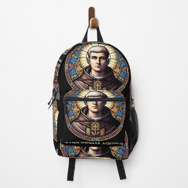 Item preview, Saint Thomas Aquinas Patron Saint of Students and Schools designed and sold by ClassicRetroism.