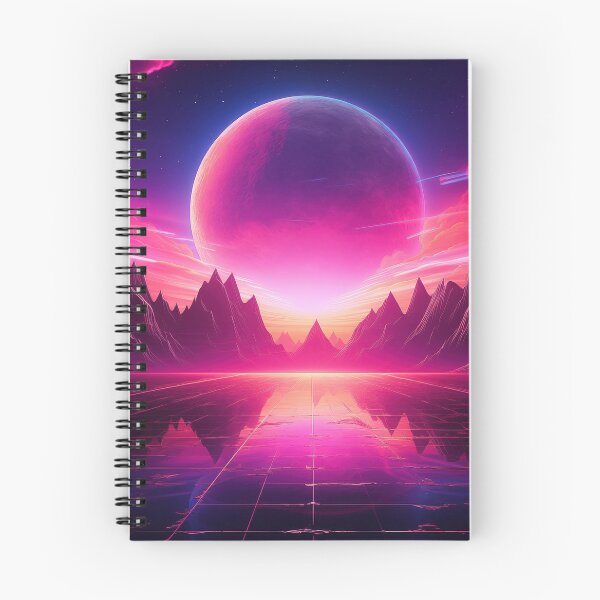 Item preview, Celestial Enchantment: Synthwave Spell designed and sold by Mullet Monkey.