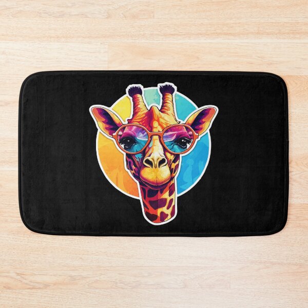 Artikelvorschau, Giraffe mit Sonnenbrille entworfen und verkauft von VelvetRoom.