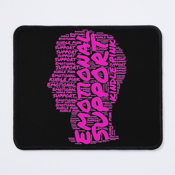 Aperçu de l'œuvre Support émotionnel Kindle Rose créée et vendue par DZIERANA.