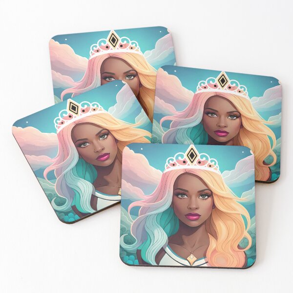 Item preview, Glam Woman Princess Crown Black Diamond Inspiring Women designed and sold by Melan Designs.