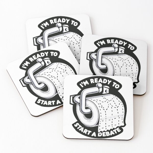 Item preview, The Great Toilet Paper Debate designed and sold by LexicalLegend.