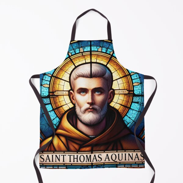 Item preview, Saint Thomas Aquinas Patron Saint of Students and Schools designed and sold by ClassicRetroism.