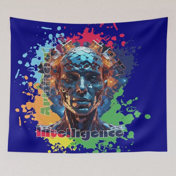 Item preview, Artificial Intelligence designed and sold by CatCoconut-Art.