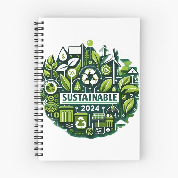 Item preview, Sustainable 2024 - Eco-Friendly Future designed and sold by KNAA.