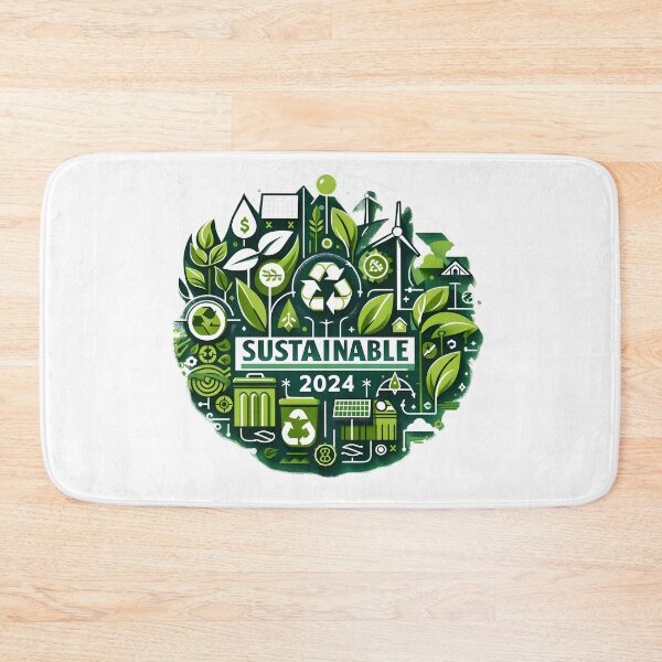 Item preview, Sustainable 2024 - Eco-Friendly Future designed and sold by KNAA.