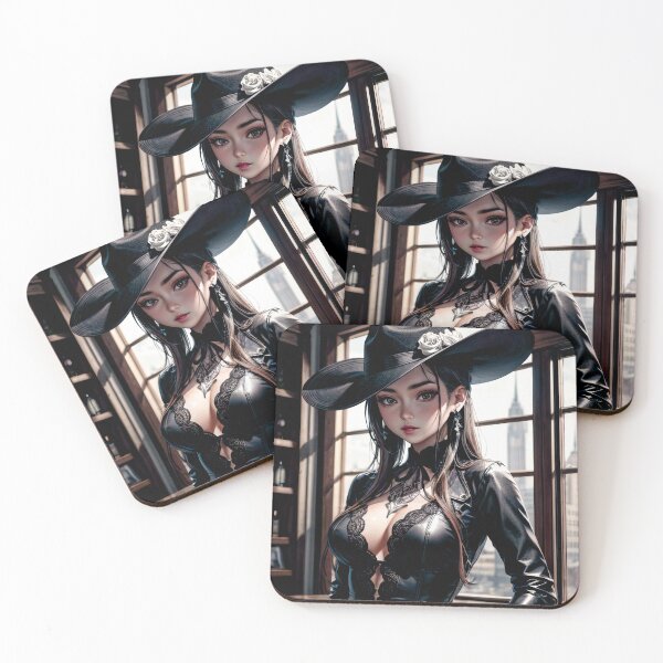 Item preview, beautiful cowgirl in black  designed and sold by NPC-Trader.
