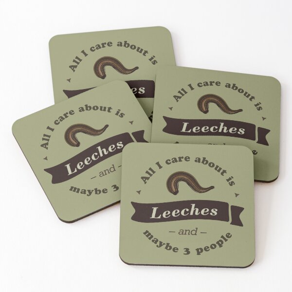 Item preview, All I Care About is Leeches designed and sold by tummytumkins.