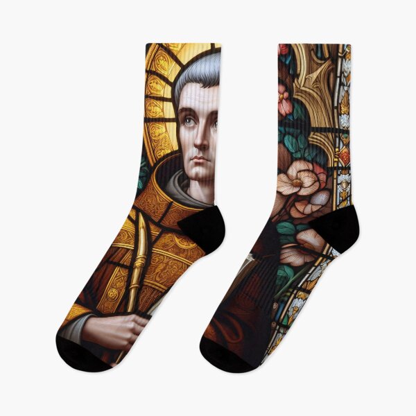 Item preview, Saint Thomas Aquinas Patron Saint of Students and Schools designed and sold by ClassicRetroism.