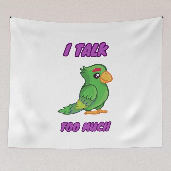 Item preview, I talk too much designed and sold by Gilpro Designs.