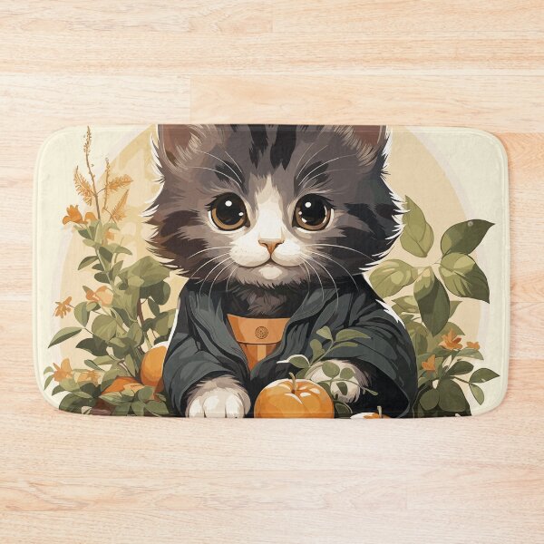 Item preview, Cat with oranges designed and sold by Haramana.