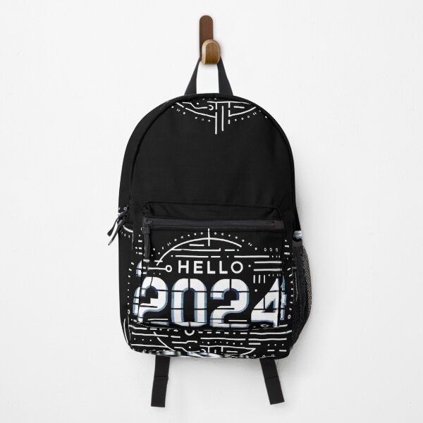 Item preview, Hello 2024 - Futuristic New Year Greeting designed and sold by KNAA.
