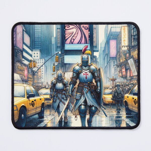 Item preview, Knights Amid Neon designed and sold by Best-Kept.