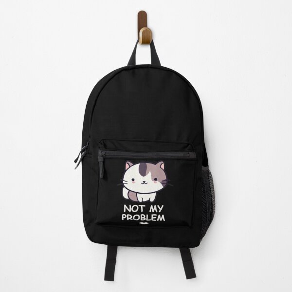 Item preview, Not My Problem, Cute Cat ❤ designed and sold by Cr320.