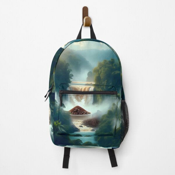 Item preview, Coffee Cascade: Jungle Serenity designed and sold by AI-Only Creations.