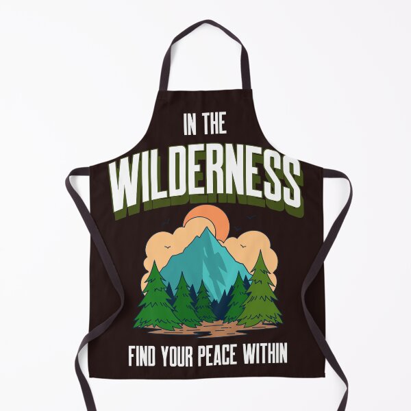 Item preview, In The Wilderness Find Your Peace Within - Nature is My Therapy designed and sold by WrighTeeHut.