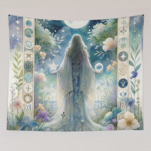 Item preview, Mystical Magic: Moonlight and Cosmic Energy designed and sold by MoxisWatercolor.