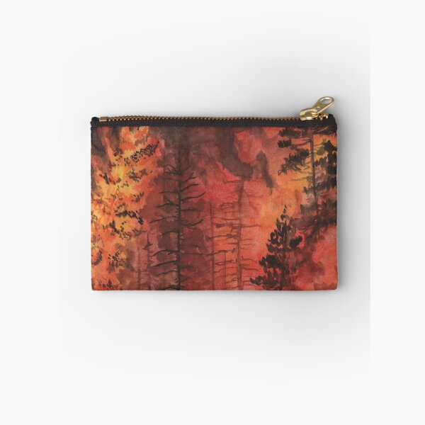 Item preview, the Burn watercolor fine art print designed and sold by zyurelaie.