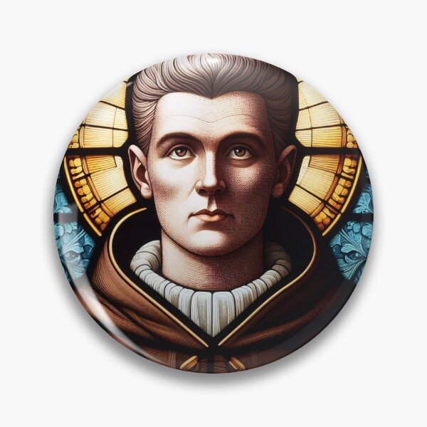 Item preview, Saint Thomas Aquinas Patron Saint of Students and Schools designed and sold by ClassicRetroism.