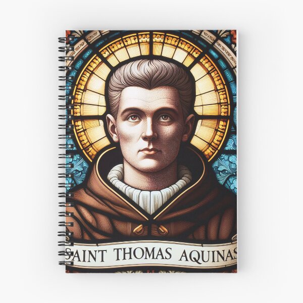 Item preview, Saint Thomas Aquinas Patron Saint of Students and Schools designed and sold by ClassicRetroism.