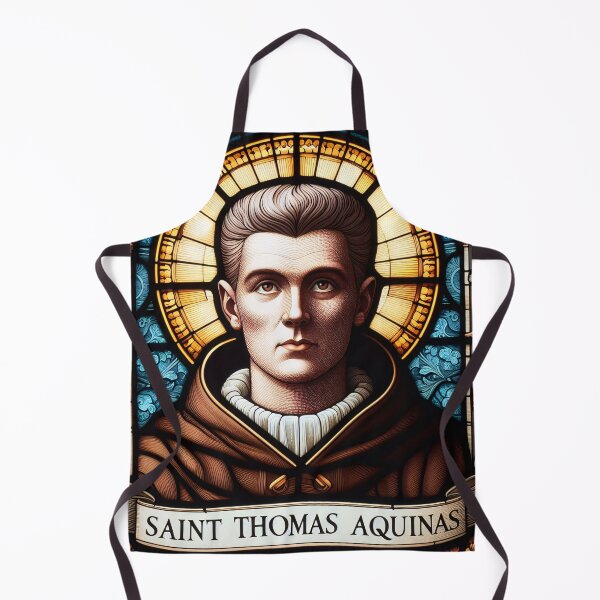 Item preview, Saint Thomas Aquinas Patron Saint of Students and Schools designed and sold by ClassicRetroism.